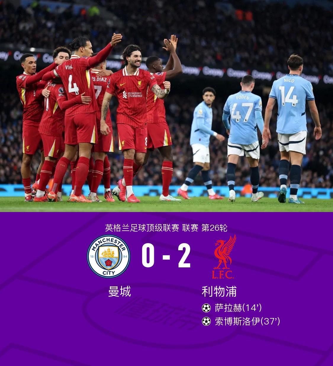 利物浦客场告捷，英超领头羊不可动摇